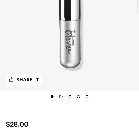 NWT IT Cosmetics #114 Airbrush Essential Bronzer Brush. Brand new sealed. - Picture 6 of 13